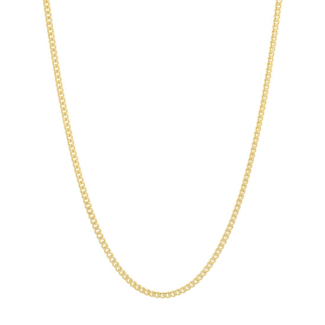 King Ice 3mm Miami Cuban Link Chain - Gold - GOLD